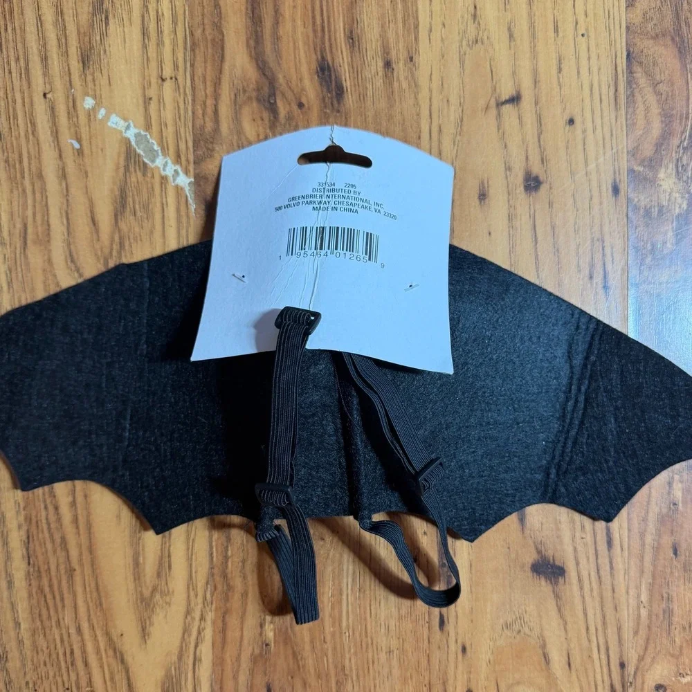 Halloween Pet Costume Bundle Bat Wings Sheriff Cowboy Bandit Mask 3pc Set